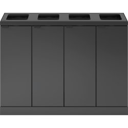 Bica 891 Affaldsstation, 4x60 L, Antracit