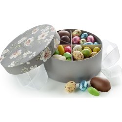 Familieæske med påskeæg og mandler, 400 g