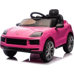 Elbil Porsche Cayenne, lyserød