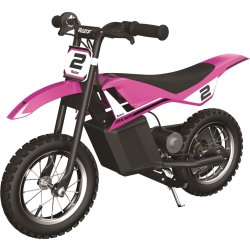Razor El-Motorcykel Dirt Rocket MX125, lyserød