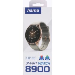 HAMA Smartwatch - 8900, Guld/Beige