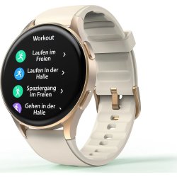 HAMA Smartwatch - 8900, Guld/Beige