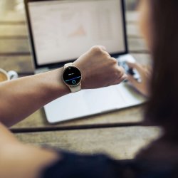 HAMA Smartwatch - 8900, Guld/Beige