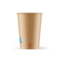 Papkrus, natur, plastfri, 25 cl, 50 stk.