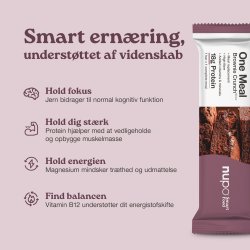 Nupo One Meal Bar Brownie Crunch, 60 g