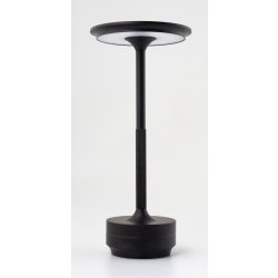 by Gaard Genopladelig Lampe 28 x 13 cm, sort