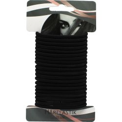 Hårelastikker, sort, 20 stk