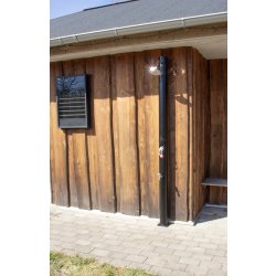 CapableX Solopvarmet udendørsbruser