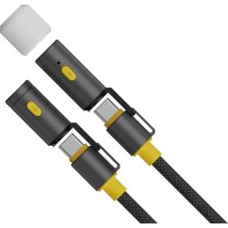 CapableX USB C ladekabel, lommelygte og lighter