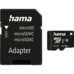 HAMA Minneskort - Micro SDHC 128GB Class 10