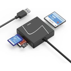 HAMA Kortlæser - USB 3.2 - SD / microSD / CF