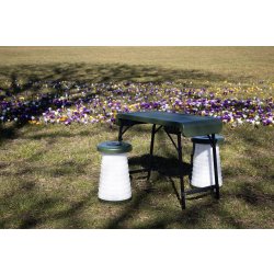 CapableX Sammenklappelig sæt bord & skamler m/led