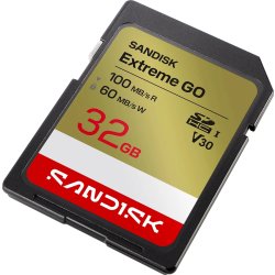 SANDISK Hukommelseskort - SD Extreme GO 32GB