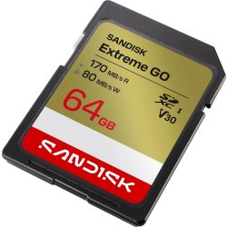 SANDISK Hukommelseskort - SD Extreme GO 64GB