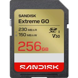 SANDISK Hukommelseskort - SD Extreme GO 256GB