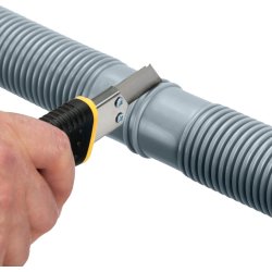 Swim & Fun Poolslange, 6,6 m, Ø32 mm, grå