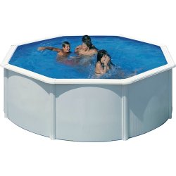 Swim & Fun rund pool Ø350 x 120 cm, hvid