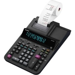 Casio DR 200R remsräknare, 2 färgad svart/röd