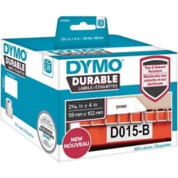 Dymo LabelWriter Durable etiketter storlek 59x102 