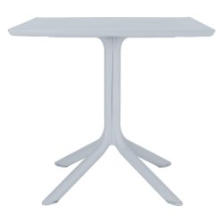 Cuba Havebord, plast, UV, 80x80x75cm, blå