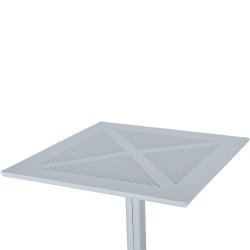 Cuba Havebord, plast, UV, 80x80x75cm, blå