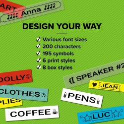 Dymo LetraTag 100T labelmaskine + 1 tape