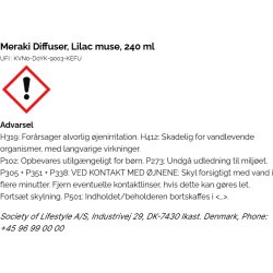 Meraki Duftfrisker m. Pinde, Lilac Muse, 240 ml