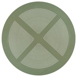 Haiti Havebord, plast, UV, 80x80x75cm, olivengrøn