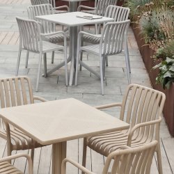 Cuba Havestol, plast, UV, stabelbar, sand