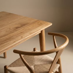 NordicLine Kantinebord, eg, 140x80 cm