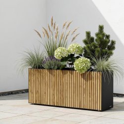 Herstera Plantekrukke, ude, m/træ, 100x50x50