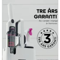 Shark Støvsuger - HX100EUT, Sort, Lyserød, Hvid