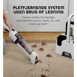 Shark Støvsuger - HX100EUT, Sort, Lyserød, Hvid