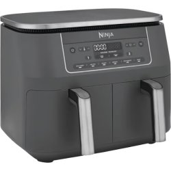 Ninja 2-rums Airfryer - DZ300EU, 2.4kW, Metalg