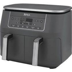 Ninja 2-rums Airfryer - DZ300EU, 2.4kW, Metalg