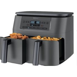 Ninja 2-rums Airfryer - DZ300EU, 2.4kW, Metalg
