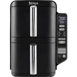 Ninja Double Airfryer - SL300EU, 2.47kW, Sort