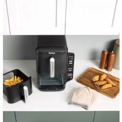 Ninja Double Airfryer - SL300EU, 2.47kW, Sort