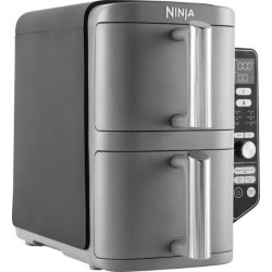 Ninja Dobbelt Airfryer SL400EU, XL, 2.47kW, Grå