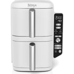 Ninja Double Airfryer - SL400EUWH, 2.47kW, Hvid