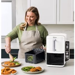 Ninja Double Airfryer - SL400EUWH, 2.47kW, Hvid