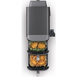 Ninja Dobbelt Airfryer - SL451EU, XL, 9,5 L Grå