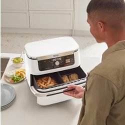 Ninja Foodi Airfryer AF500EUWH - 10,4L, 2470W Hvid