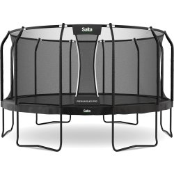 Salta Studsmatta Premium Pro Ø460 cm, Svart