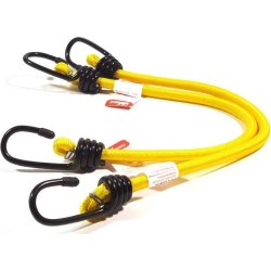 Jumbo Bagagestrop - 45cm, gul, 2stk