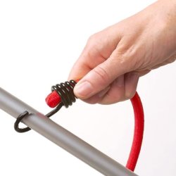 Jumbo Bagagestrop - 100cm, rød, 2stk