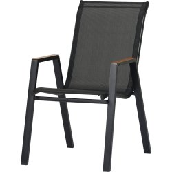 Nadine Havestol, stabelbar, sort