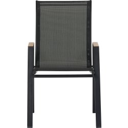 Nadine Havestol, stabelbar, sort