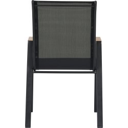 Nadine Havestol, stabelbar, sort