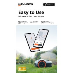 Navimow i105E（EU）Robotplæneklipper, 500m2